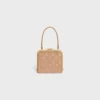 Minaudière Lana de CELINE en piel de becerro de gamuza con strass Triomphe Minaudière Lana de CELINE en piel de becerro de gamuza con strass Triomphe