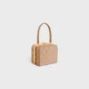 Minaudière Lana de CELINE en piel de becerro de gamuza con strass Triomphe Minaudière Lana de CELINE en piel de becerro de gamuza con strass Triomphe