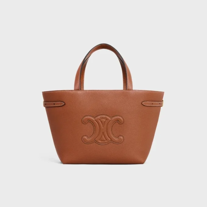 Mini Cabas Anais Cuir Triomphe en piel de becerro granulada Mini Cabas Anais Cuir Triomphe en piel de becerro granulada