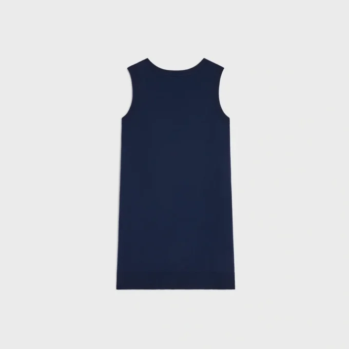 Mini vestido de lana fina