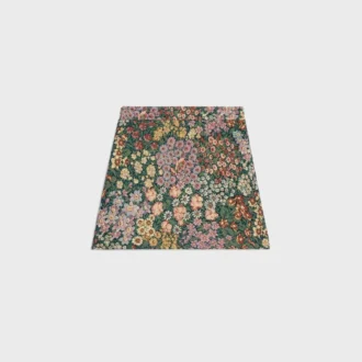 Minifalda de jacquard de algodón