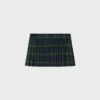 Minifalda tipo kilt de lana tartán Minifalda tipo kilt de lana tartán