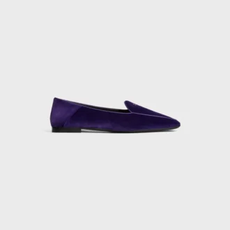 Mocasines Aura con Triomphe en terciopelo