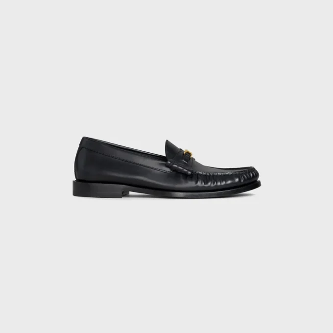 Mocasines CELINE Luco en piel de toro pulida