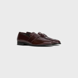 Mocasines CELINE Malaquais Penny Triomphe en piel de toro pulida
