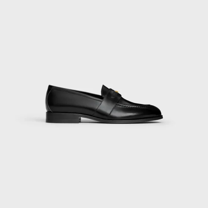 Mocasines Malaquais en piel de toro pulida