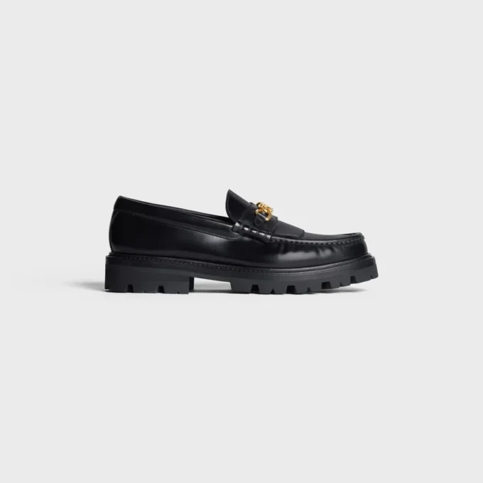Mocasines Margaret con Triomphe en piel de toro pulida