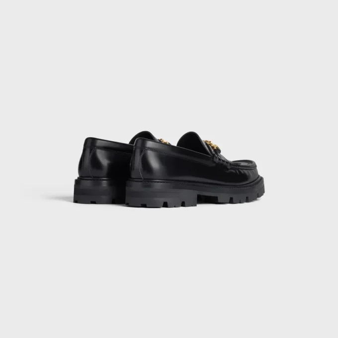 Mocasines Margaret con Triomphe en piel de toro pulida