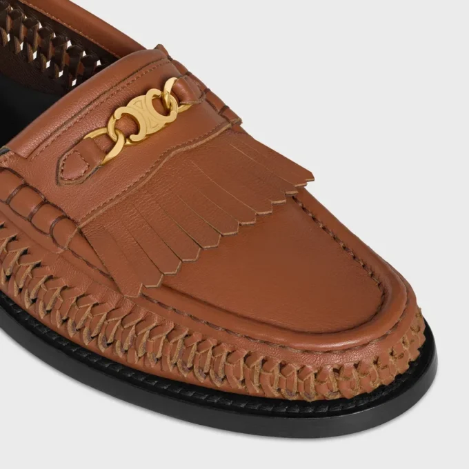 Mocasines trenzados CELINE Luco en piel de becerro Mocasines trenzados CELINE Luco en piel de becerro