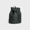 Mochila grande Folco en piel de becerro granulada