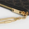 Monedero en Triomphe Canvas con estampado CELINE Monedero en Triomphe Canvas con estampado CELINE