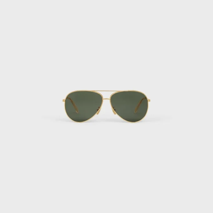 Montura metálica 01 Gafas de sol de metal con lentes de cristal mineral Montura metálica 01 Gafas de sol de metal con lentes de cristal mineral