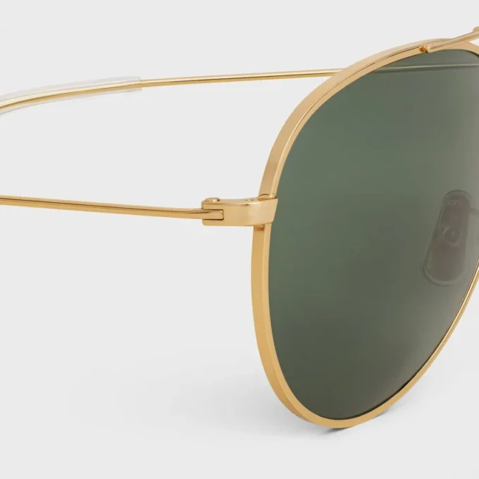 Montura metálica 01 Gafas de sol de metal con lentes de cristal mineral Montura metálica 01 Gafas de sol de metal con lentes de cristal mineral
