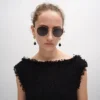 Montura metálica 28 Gafas de sol metálicas Montura metálica 28 Gafas de sol metálicas