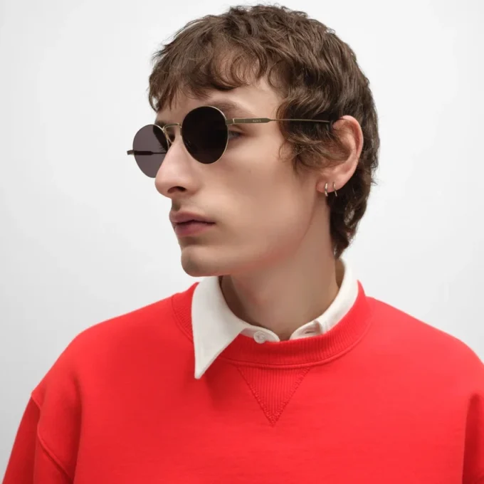 Montura metálica 28 Gafas de sol metálicas Montura metálica 28 Gafas de sol metálicas