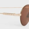 Montura metálica 28 Gafas de sol metálicas Montura metálica 28 Gafas de sol metálicas