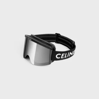 Máscara de esquí CELINE de nailon inyectado con lentes de espejo Máscara de esquí CELINE de nailon inyectado con lentes de espejo