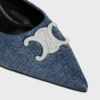 Mule CELINE Alma Triomphe en denim Mule CELINE Alma Triomphe en denim