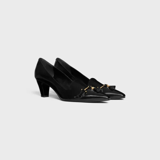 Mum – Zapatos de tacón de piel de becerro