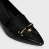 Mum – Zapatos de tacón de piel de becerro