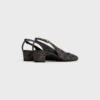 Neo City Slingback en tela recubierta Triomphe