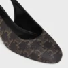Neo City Slingback en tela recubierta Triomphe