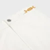 Pantalones acampanados Jane en denim lavado blanco óptico Pantalones acampanados Jane en denim lavado blanco óptico