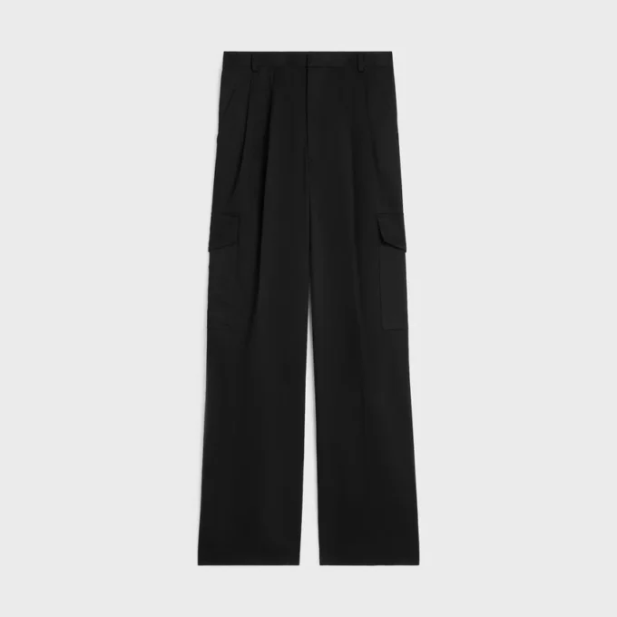 Pantalones cargo Montauk en sarga de algodón