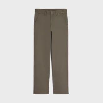 Pantalones chinos de sarga de algodón