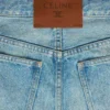 Pantalones cortos 001 en denim de algodón Pantalones cortos 001 en denim de algodón