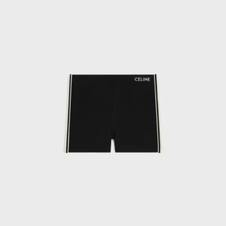 Pantalones cortos de ciclismo CELINE en jersey técnico