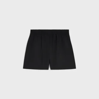 Pantalones cortos de sarga de lana