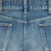 Pantalones cortos de skate en denim lavado Electric Sky Pantalones cortos de skate en denim lavado Electric Sky