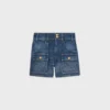 Pantalones cortos Kitty en denim lavado Dark Union Pantalones cortos Kitty en denim lavado Dark Union