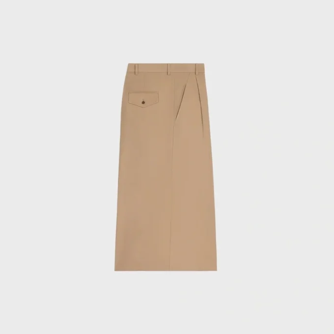 Pantalones cortos Montauk de gabardina de algodón y lana Pantalones cortos Montauk de gabardina de algodón y lana