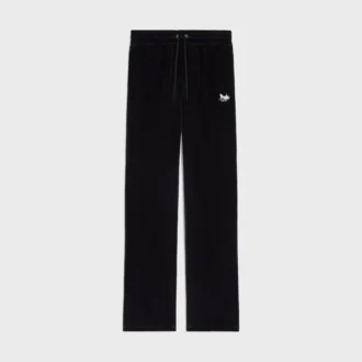 Pantalones de chándal de jersey de terciopelo