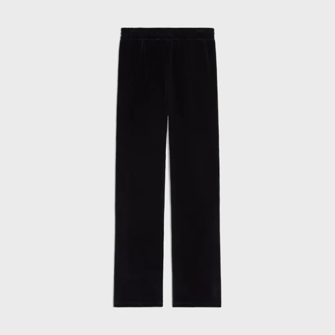 Pantalones de chándal de jersey de terciopelo Pantalones de chándal de jersey de terciopelo