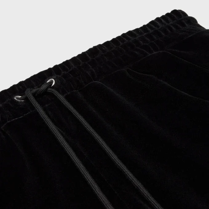 Pantalones de chándal de jersey de terciopelo Pantalones de chándal de jersey de terciopelo