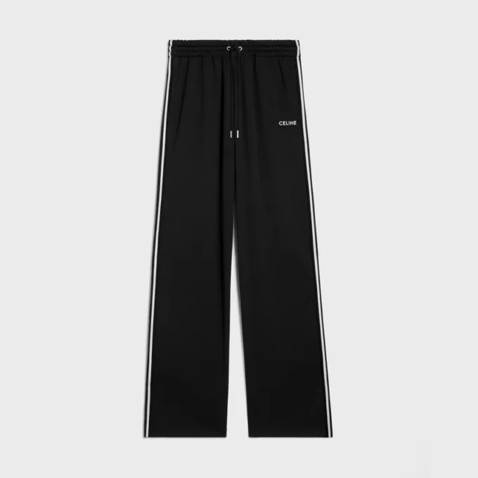 Pantalones de chándal en jersey doble cara Pantalones de chándal en jersey doble cara