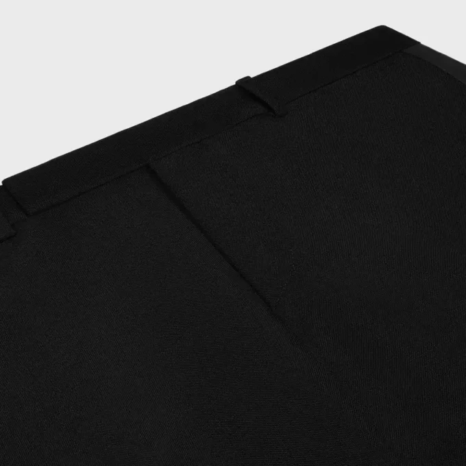 Pantalones de esmoquin Dylan en lana y mohair