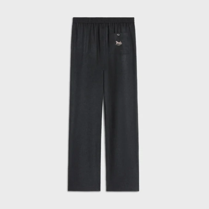 Pantalones de franela de cachemira Pantalones de franela de cachemira