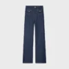 Pantalones de mezclilla Jane con lavado crudo Pantalones de mezclilla Jane con lavado crudo
