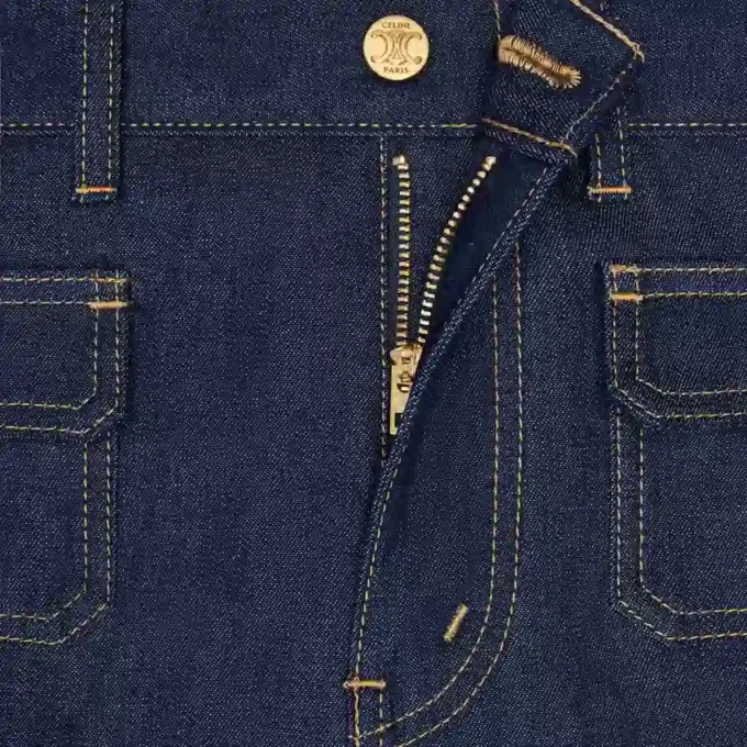 Pantalones de mezclilla Jane con lavado crudo Pantalones de mezclilla Jane con lavado crudo