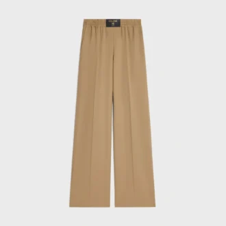 Pantalones de sarga de lana Pantalones de sarga de lana