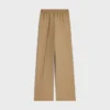 Pantalones de sarga de lana Pantalones de sarga de lana