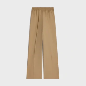 Pantalones de sarga de lana Pantalones de sarga de lana