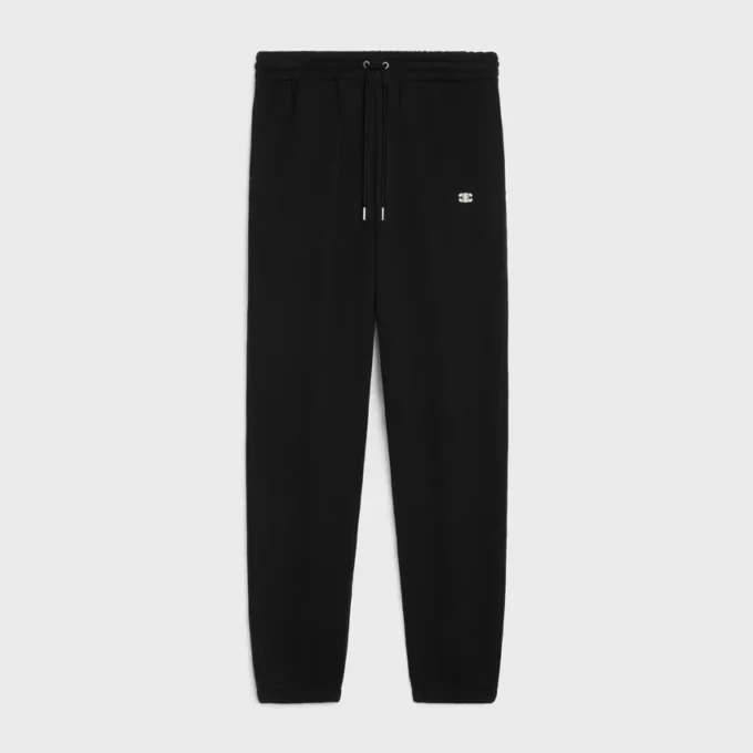Pantalones deportivos holgados Triomphe de algodón y cachemira Pantalones deportivos holgados Triomphe de algodón y cachemira