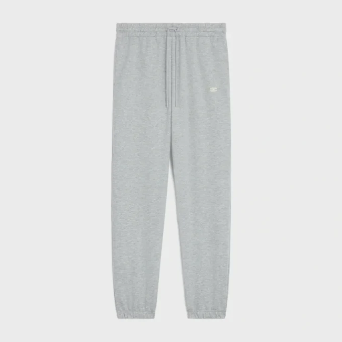 Pantalones deportivos holgados Triomphe de algodón y cachemira Pantalones deportivos holgados Triomphe de algodón y cachemira