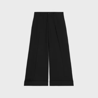 Pantalones Docks de gabardina de lana
