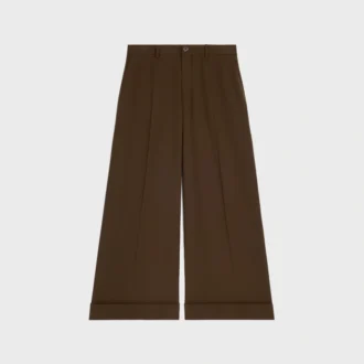 Pantalones Docks en gabardina de lana elástica